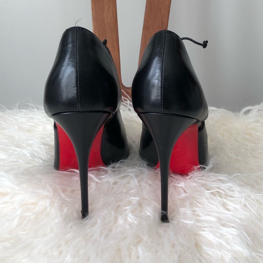 ❌SOLD❌LOUBOUTIN Corsita Cutout 120 Pumps Sz37 - Picture 6 of 8